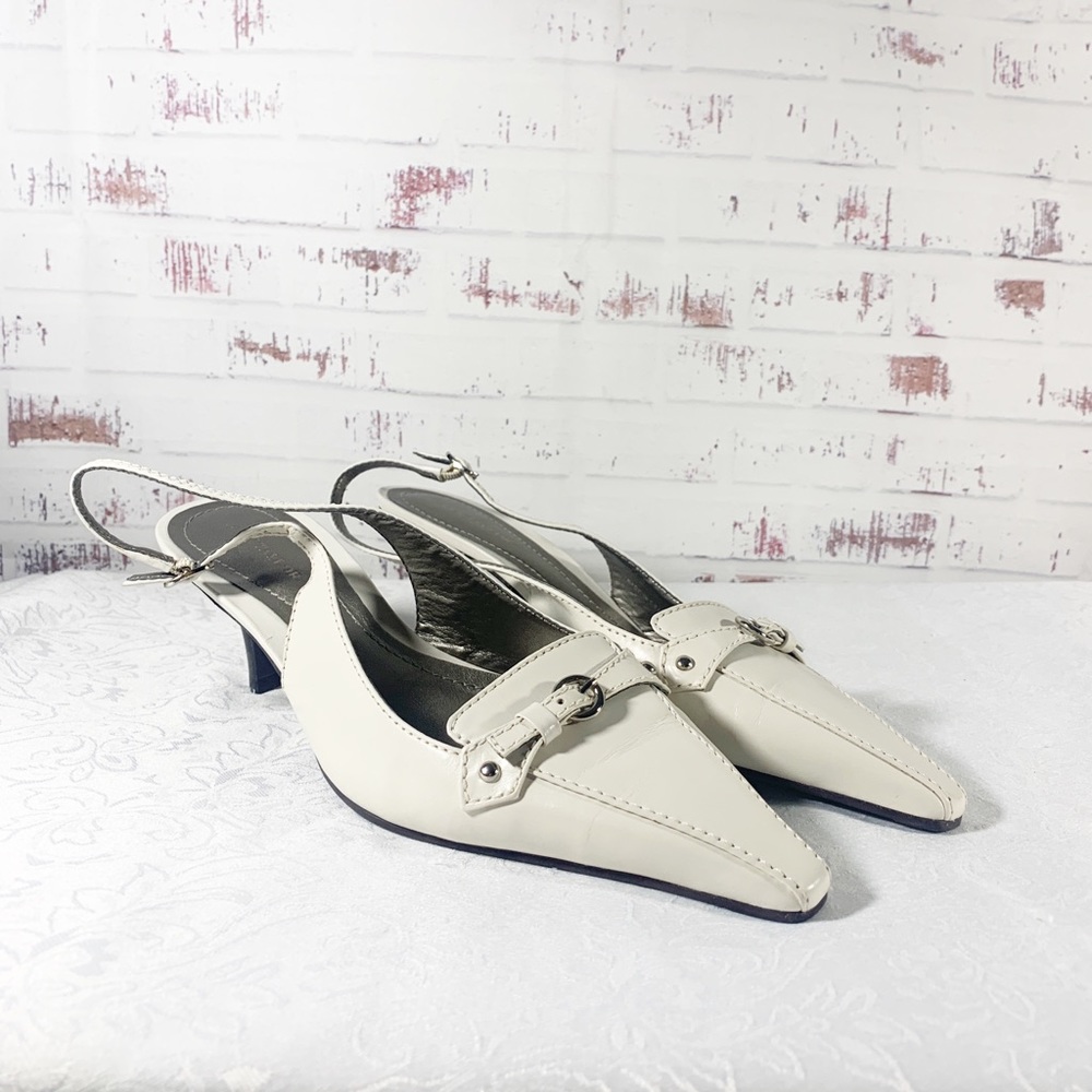 Ann Taylor Leather Mule Size 7.5M